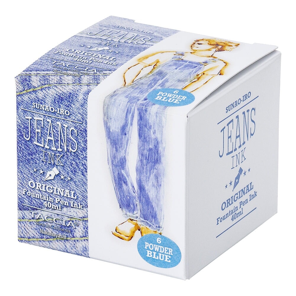 Taccia Powder Blue (Jeans) - 2ml Ink Sample