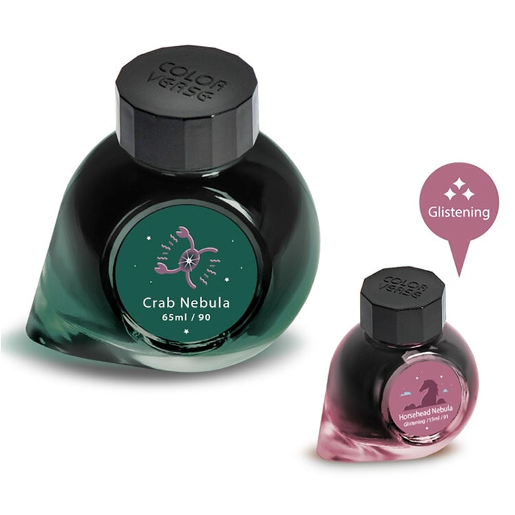 Colorverse Crab Nebula & Horsehead Nebula - 65ml + 15ml Set Bottled Ink