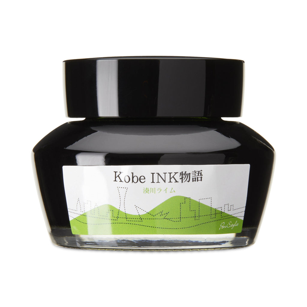 Kobe No.19 Minatogawa Lime - 50ml Bottled Ink