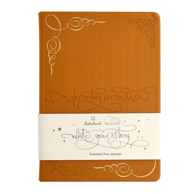 Esterbrook "Write Your Story" A5 Journal - Camel (Dot Grid) Notebook