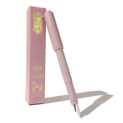 Ferris Wheel Press Carousel Fountain Pen - Lady Rose (Fine) Fountain Pen