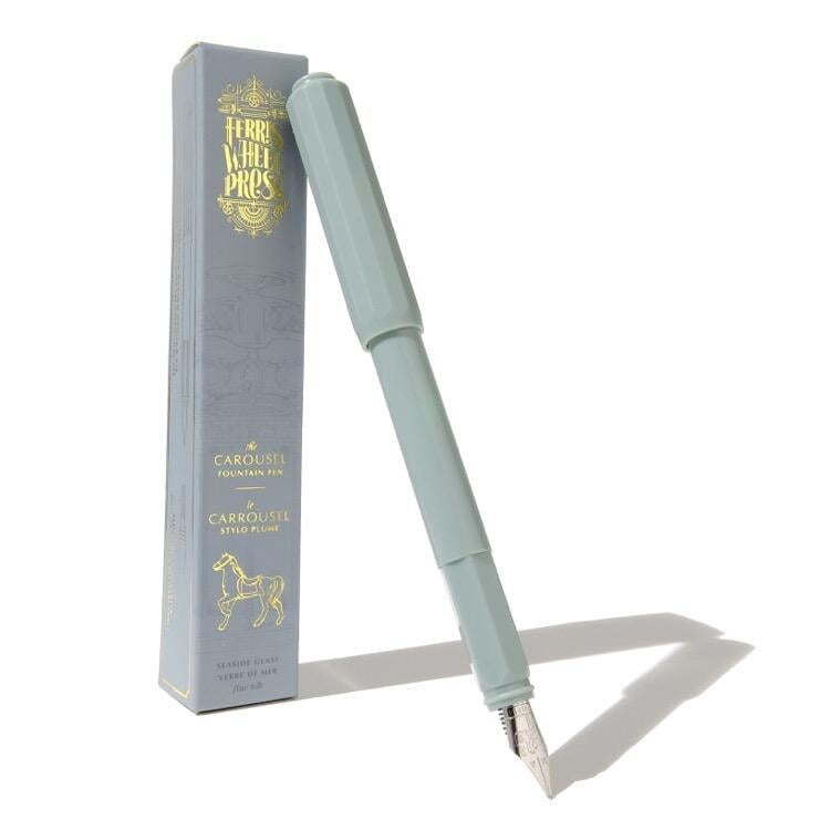 Ferris Wheel Press Carousel Fountain Pen - Seaside Glass (Fine) Fountain Pen