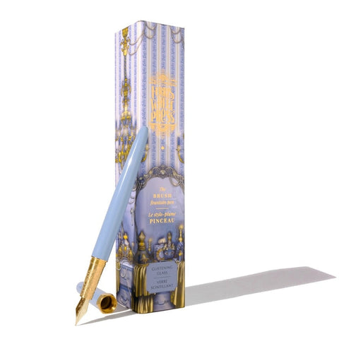Ferris Wheel Press Brush Fountain Pen - Glistening Glass Gold Nib (Medium) LE '23 Fountain Pen