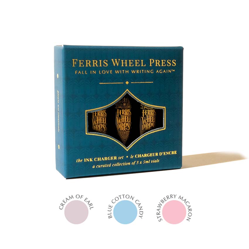 Ferris Wheel Press Ink Charger Set - The High Tea Collection Bottled Ink