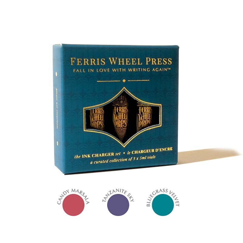 Ferris Wheel Press Ink Charger Set - Original Trio Bottled Ink