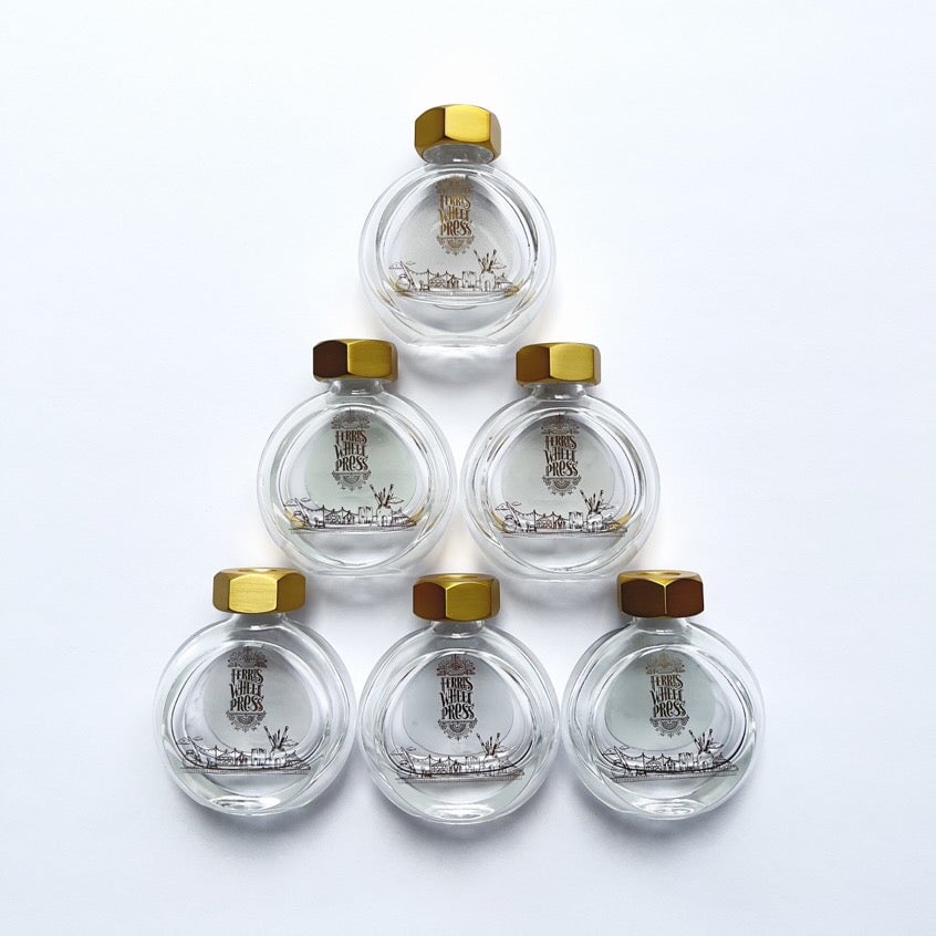 Ferris Wheel Press FWP (38ml) Empty Ink Bottle Empty Ink Bottles
