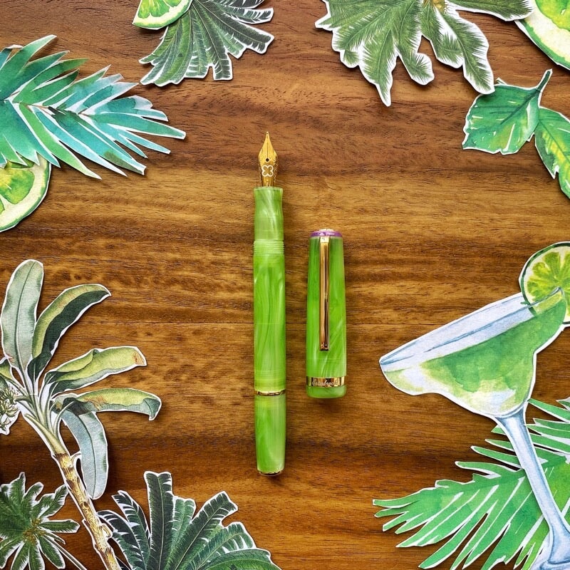 Esterbrook JR Pocket Pen - Key Lime - Journaling (Gena Custom) Fountain Pen