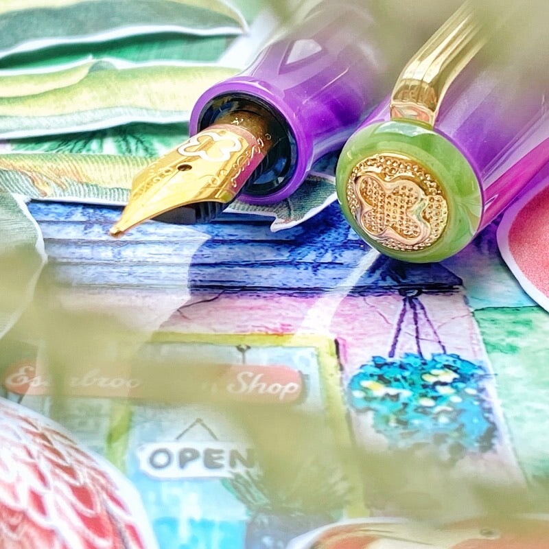 Esterbrook JR Pocket Pen - Purple Passion - Journaling (Gena Custom) Fountain Pen