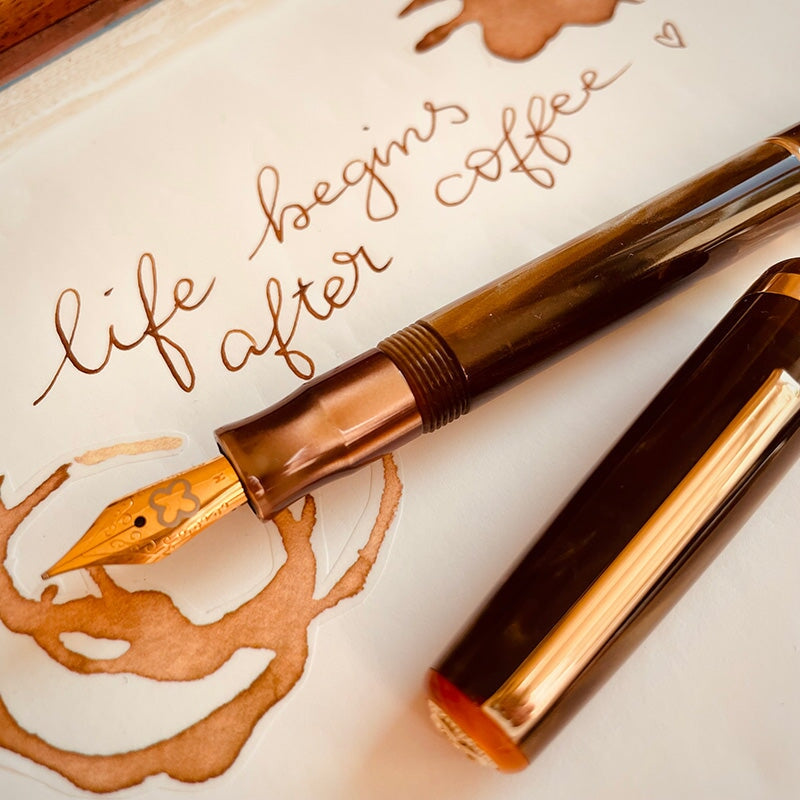 Esterbrook JR Pocket Pen - Pumpkin Latte - Journaling (Gena Custom) Fountain Pen