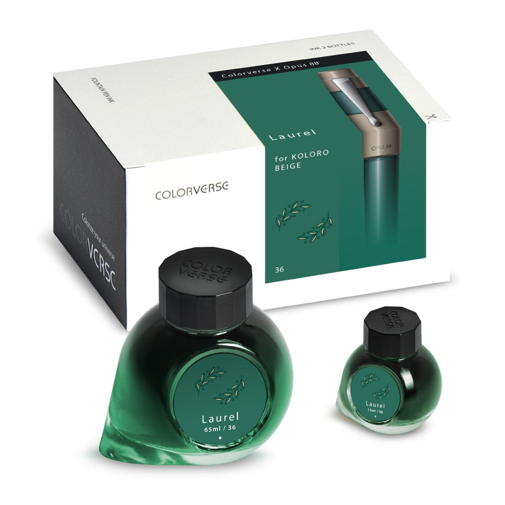 Colorverse Laurel - 65ml + 15ml Set Bottled Ink