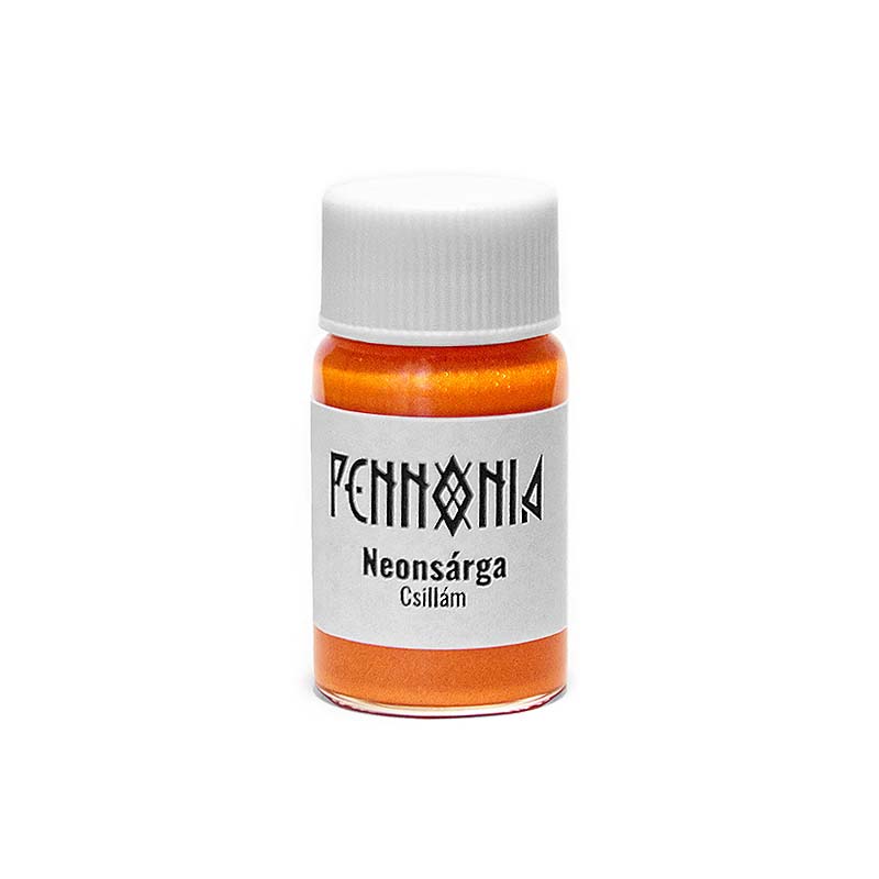 Pennonia Liquid Shimmer (Neonsárga - Neon Orange) - 15g Bottled Ink