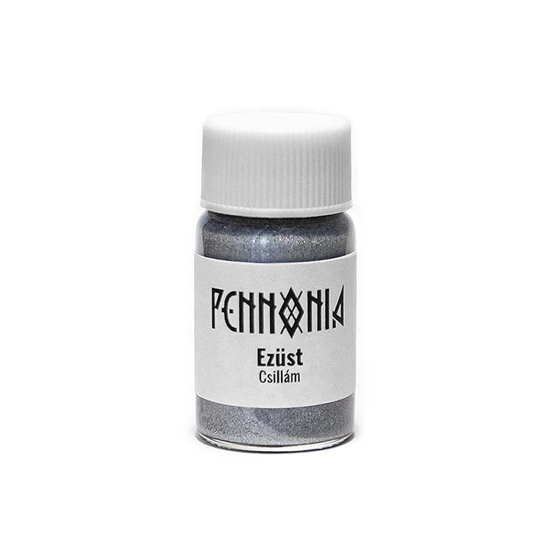 Pennonia Liquid Shimmer (Ezüst - Silver) - 15g Bottled Ink