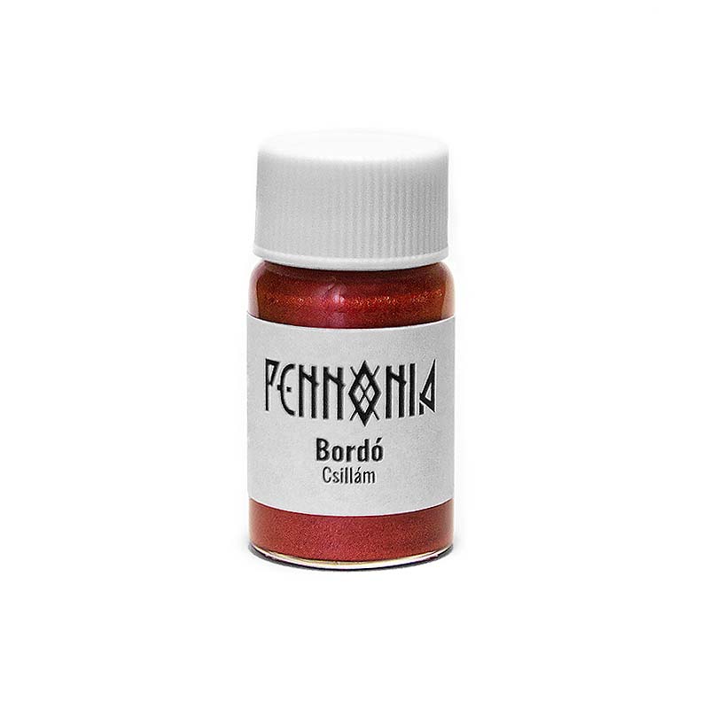 Pennonia Liquid Shimmer (Bordó - Burgundy) - 15g Bottled Ink