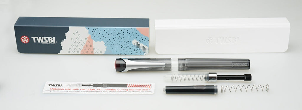 TWSBI SWIPE (Smoke) - Fine Fountain Pen