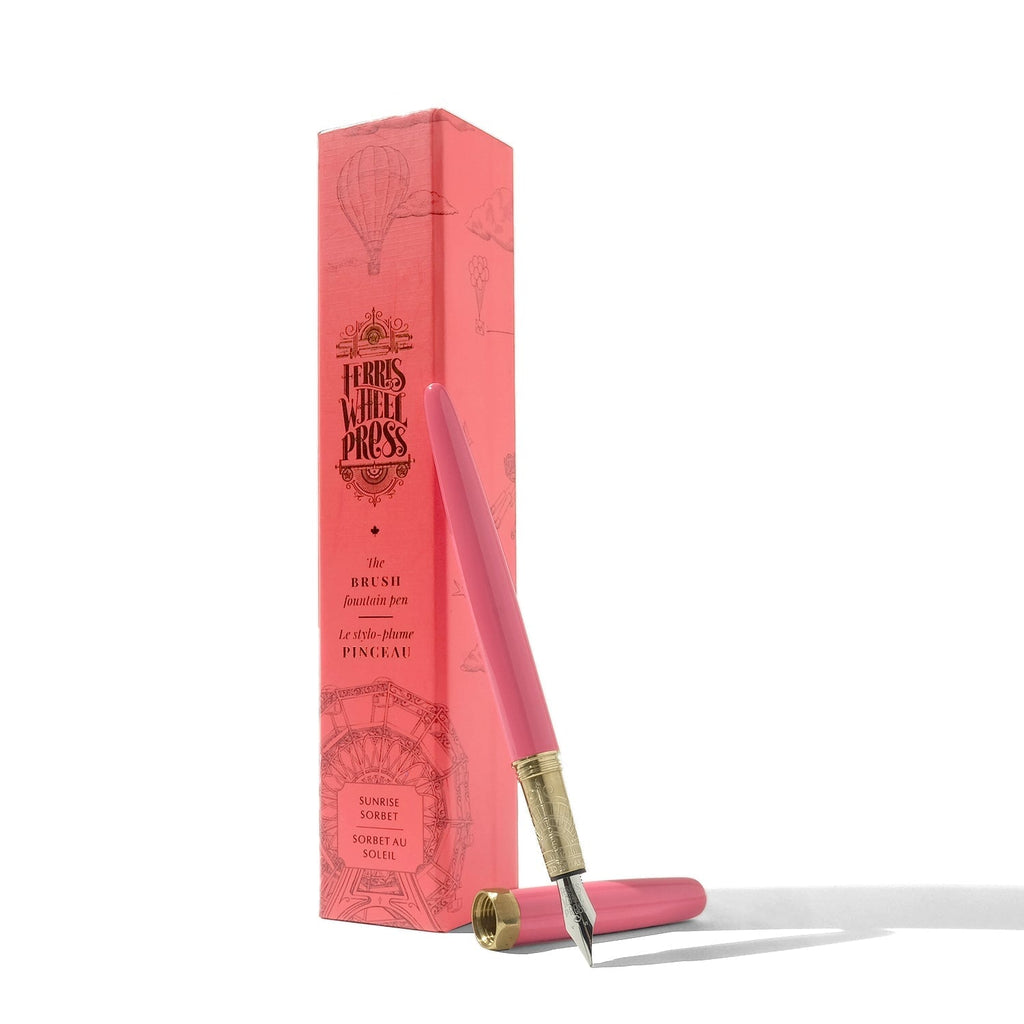 Ferris Wheel Press Brush Fountain Pen - Sunrise Sorbet (Fine) Fountain Pen