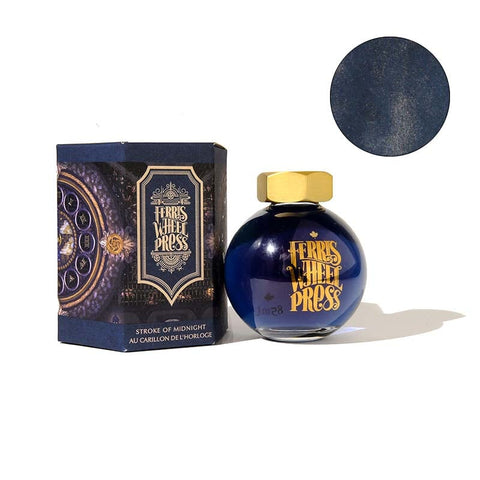 Ferris Wheel Press Stroke of Midnight - 85ml Bottled Ink