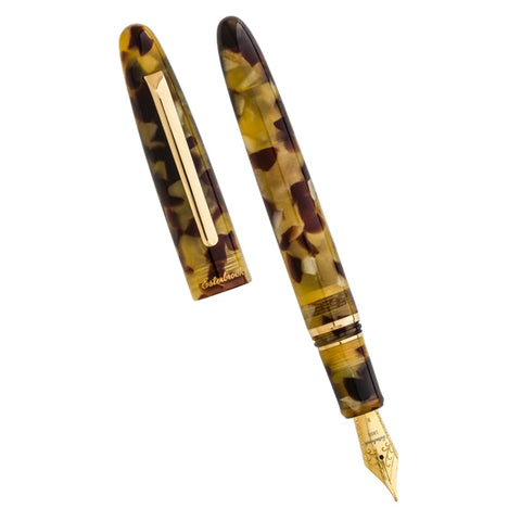 Esterbrook Estie - Tortoise / Gold - Broad Fountain Pen