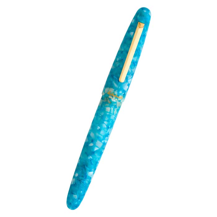 Esterbrook Estie - Aqua / Gold - Journaling (Gena Custom) Fountain Pen