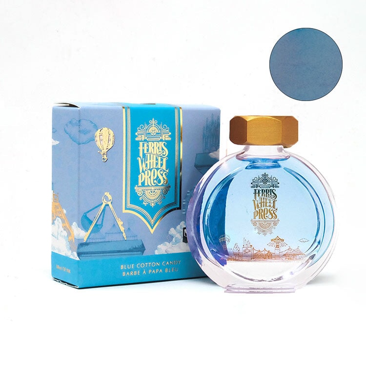 Ferris Wheel Press Blue Cotton Candy - 38ml Bottled Ink