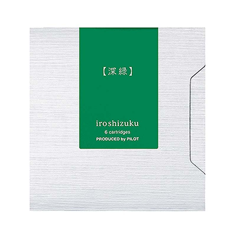 Pilot Iroshizuku Ink Cartridges - Shin-ryoku (6 pack) Ink Cartridges