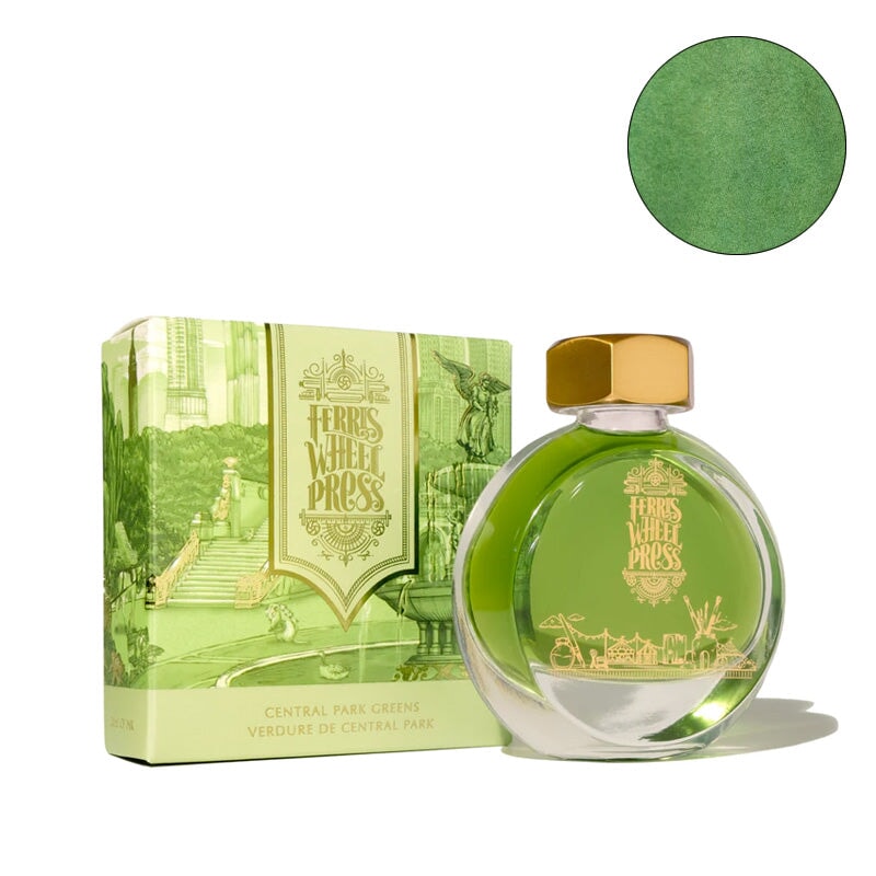 Ferris Wheel Press Central Park Greens - 38ml Bottled Ink