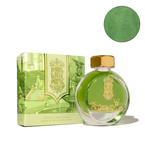 Ferris Wheel Press Central Park Greens - 38ml Bottled Ink
