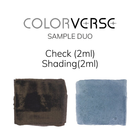 Colorverse Check and Shading - 2ml Each Set Ink Sample