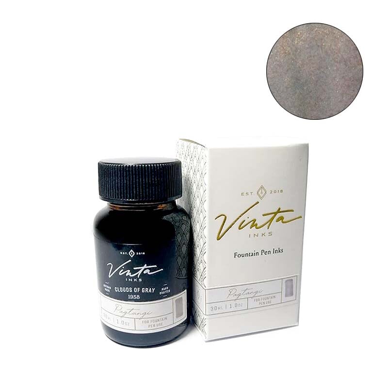 Vinta Inks Clouds of Gray (Pagtangi 1958) - 30ml Bottled Ink