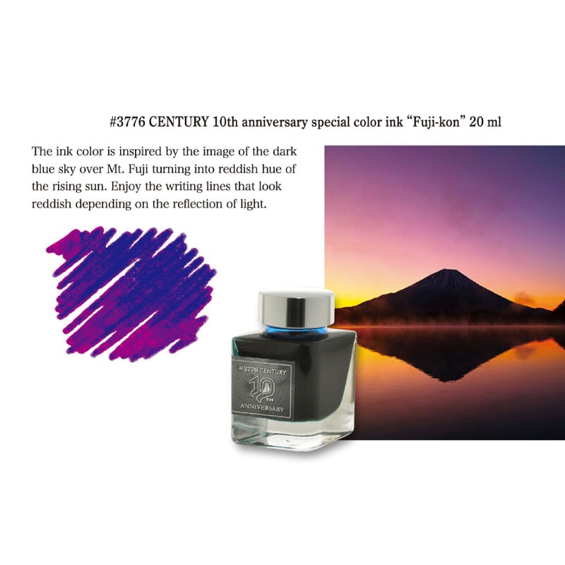 Platinum 10th Anniversary Limited Edition #3776 - Medium Fountain Pen