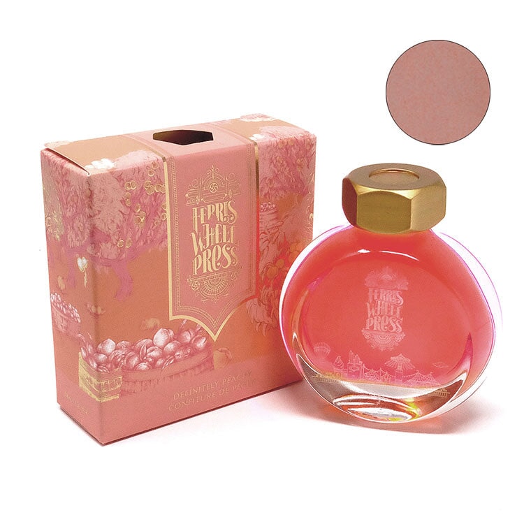 Ferris Wheel Press Definitely Peachy - 38ml Bottled Ink