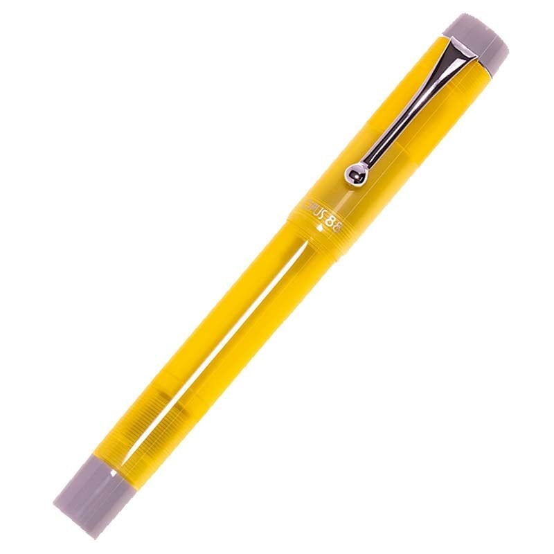OPUS 88 Demonstrator (Yellow) - Fine Fountain Pen