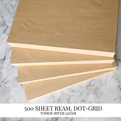 A4 White 52gsm- 500 sheets (Dotgrid) - The Desk Bandit