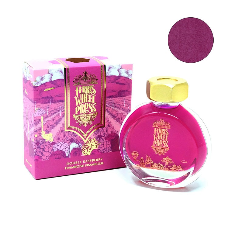 Ferris Wheel Press Double Raspberry - 38ml Bottled Ink