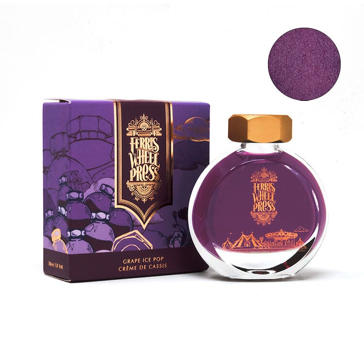 Ferris Wheel Press Grape Ice Pop - 38ml Bottled Ink