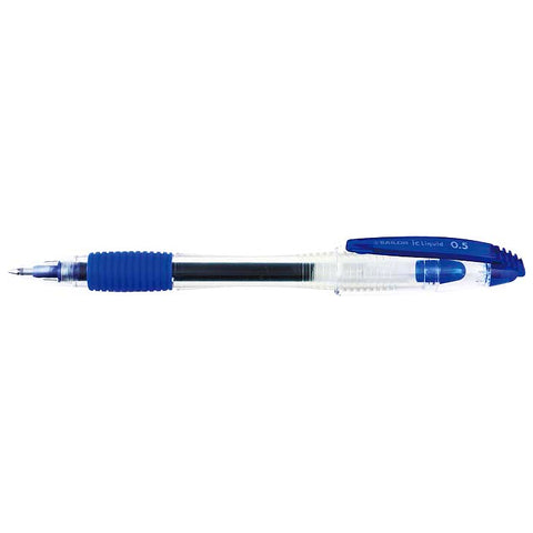 IC Liquid Ballpoint Pen - Blue (0.5mm) - The Desk Bandit