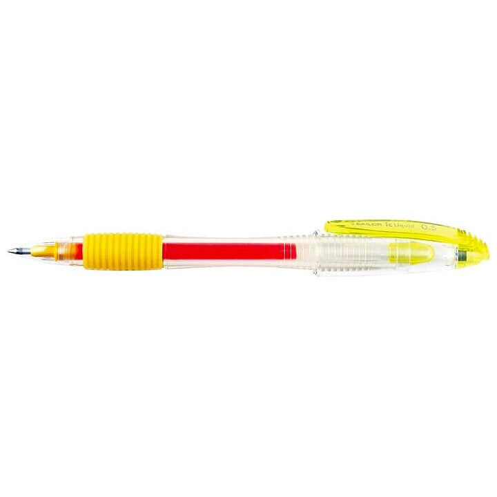 Sailor IC Liquid Ballpoint Pen - Yellow (0.5mm) Ballpoint Pens