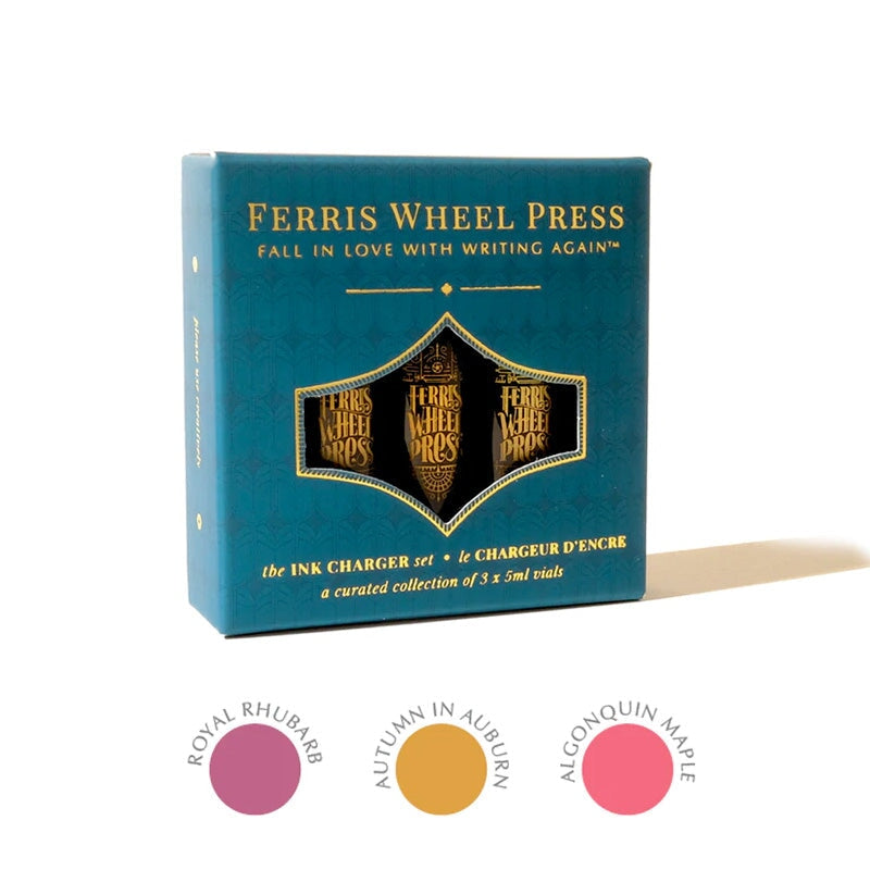 Ferris Wheel Press Ink Charger Set - Autumn in Ontario Collection Bottled Ink