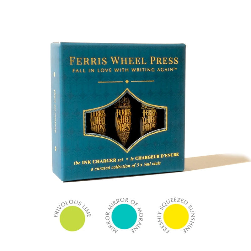 Ferris Wheel Press Ink Charger Set - Freshly Squeezed Collection Bottled Ink