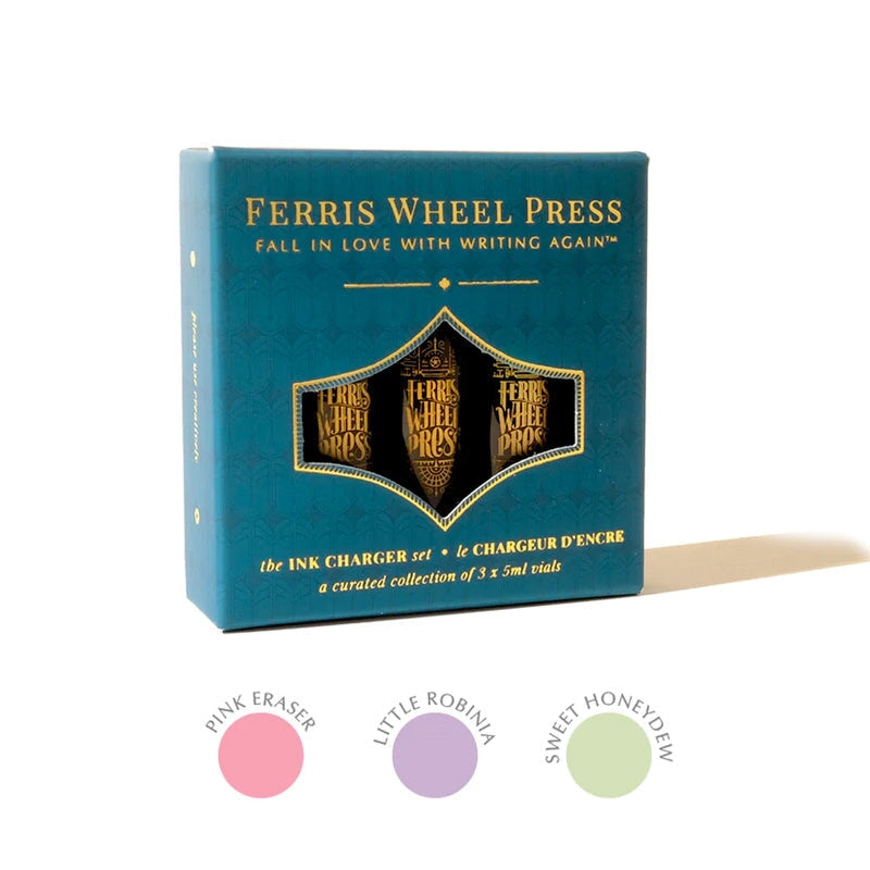 Ferris Wheel Press Ink Charger Set - Spring Robinia Collection Bottled Ink