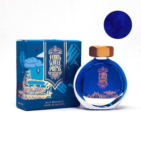 Ferris Wheel Press Jelly Bean Blue - 38ml Bottled Ink