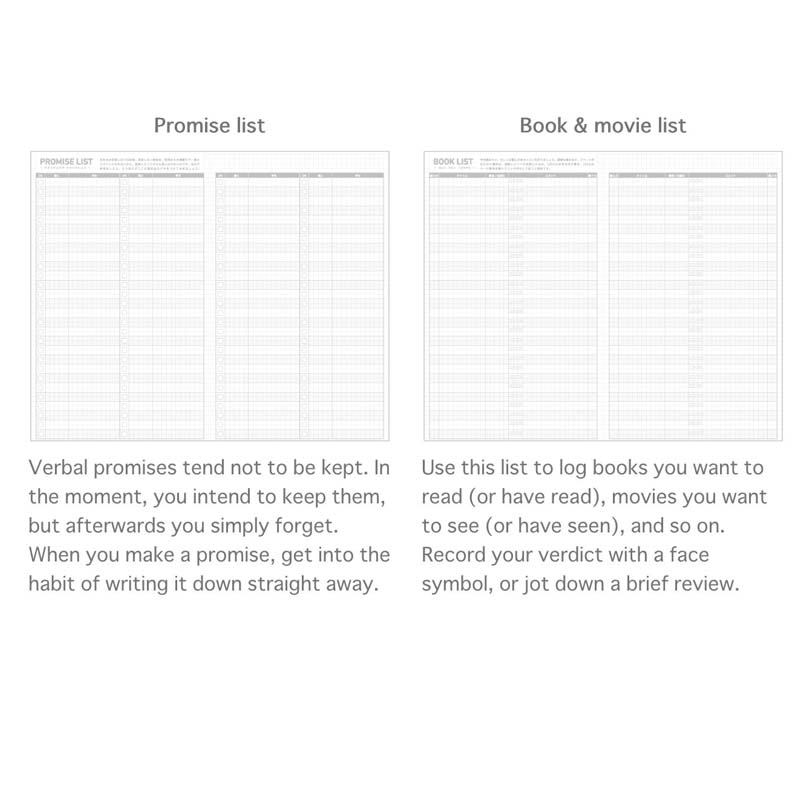 Kokuyo Jibun Techo 2022 Planner 3-in-1 Kit - B6 Slim (White) Planners