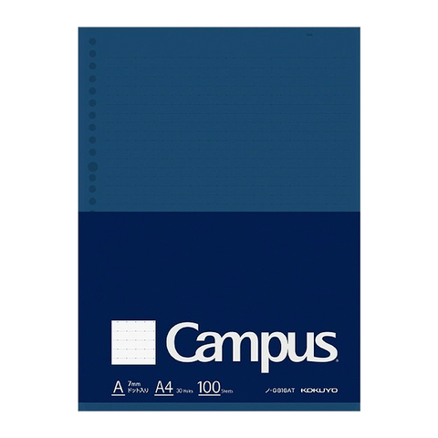 Campus Business A4 Loose Leaf - 7mm dotted rule (100 Sheets) - The Desk Bandit