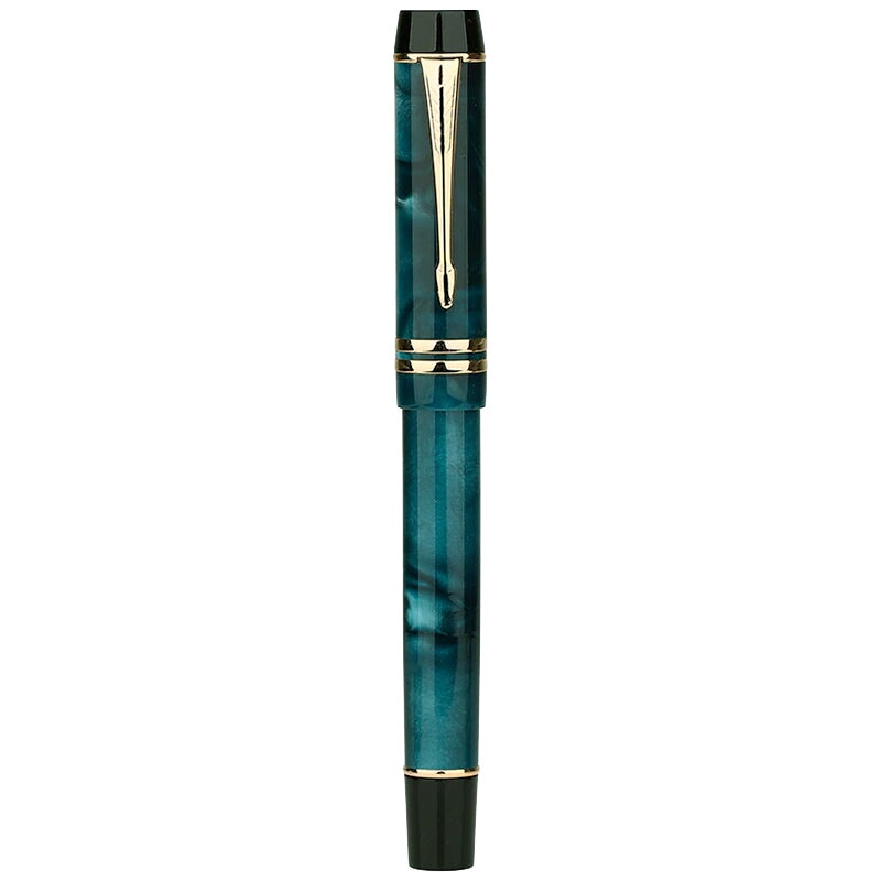 Moonman/Majohn M600S - Emerald Blue - Fine Fountain Pen