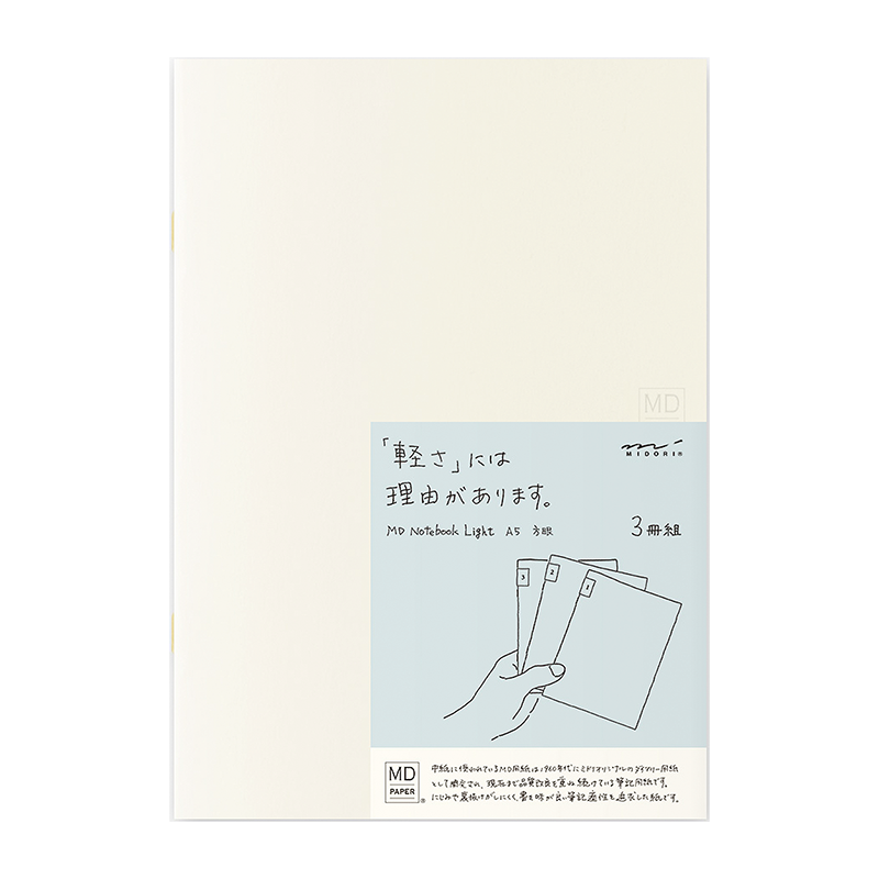 MD Notebook Lite - Grid (3 pack) - The Desk Bandit