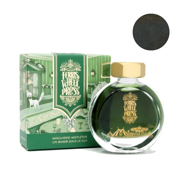 Ferris Wheel Press Misguided Mistletoe (Shimmer) - 38ml Bottled Ink