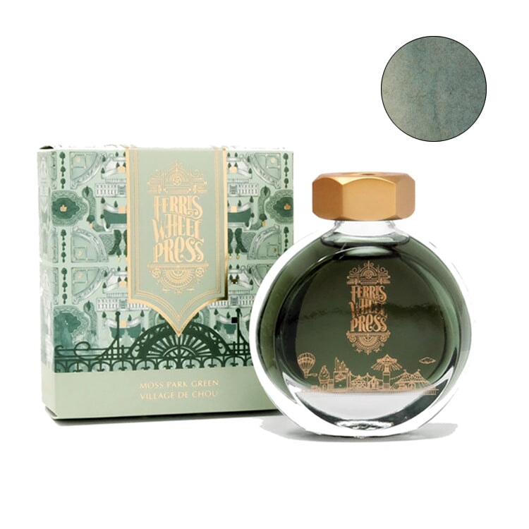 Ferris Wheel Press Moss Park Green - 38ml Bottled Ink