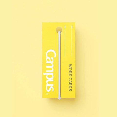 Kokuyo Campus Word Cards (Yellow) Accessories