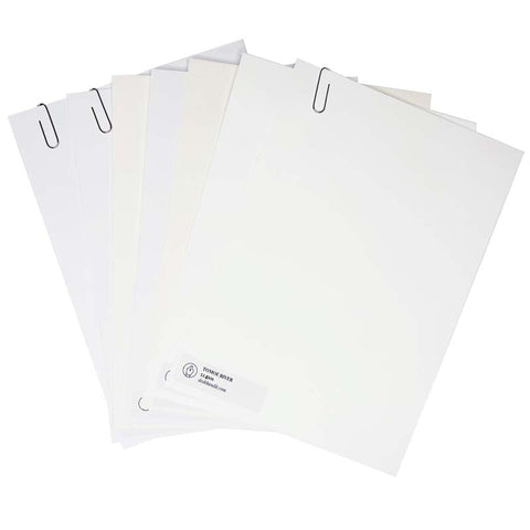 Desk Bandit Paper Sampler Pack - 7 Types Paper