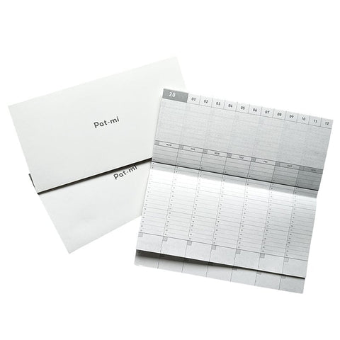 Kokuyo Pat-mi Pocket Undated Diary (3 Pack) Planners