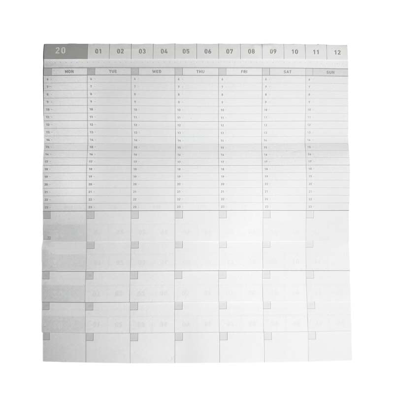 Kokuyo Pat-mi Pocket Undated Diary (3 Pack) Planners